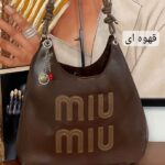 کیف زنانه دوشی صابونی Miu Miu - تصویر 2